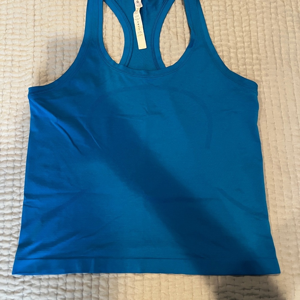 Poolside Swiftly Tech Racerback Tank Top 2.0 - Waist Length